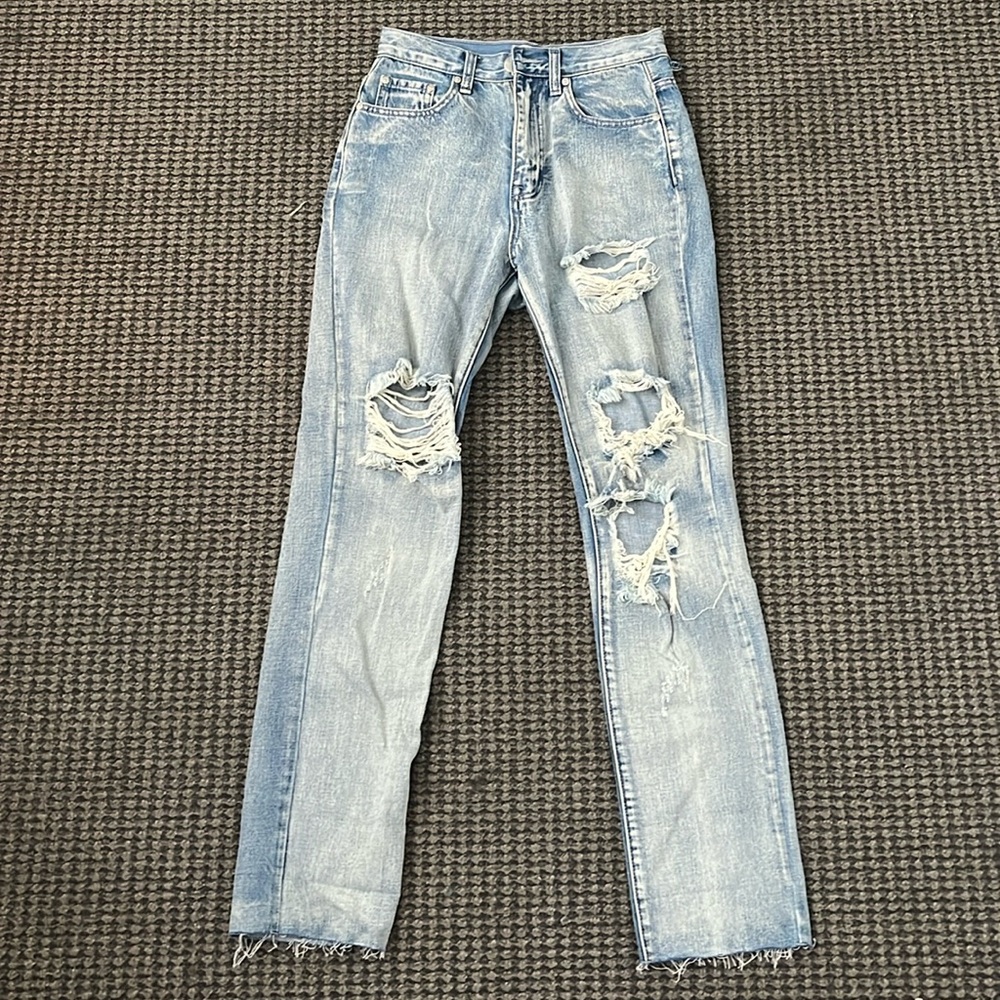 superdown romona high rise ripped jeans  size 26